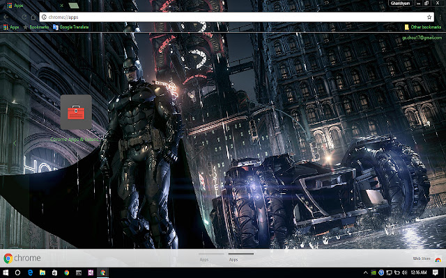 Batman Batmobile 1280 x 800 mula sa Chrome web store na tatakbo sa OffiDocs Chromium online