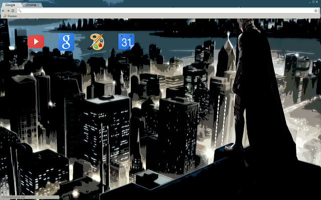 Batman city waching theme 1280x720  from Chrome web store to be run with OffiDocs Chromium online