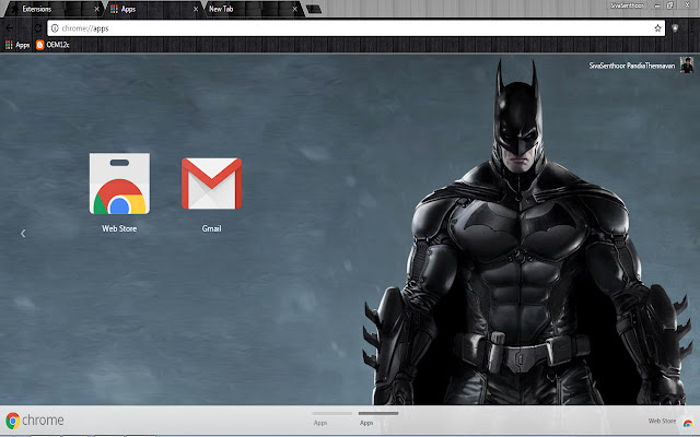 Batman SuperHero  from Chrome web store to be run with OffiDocs Chromium online