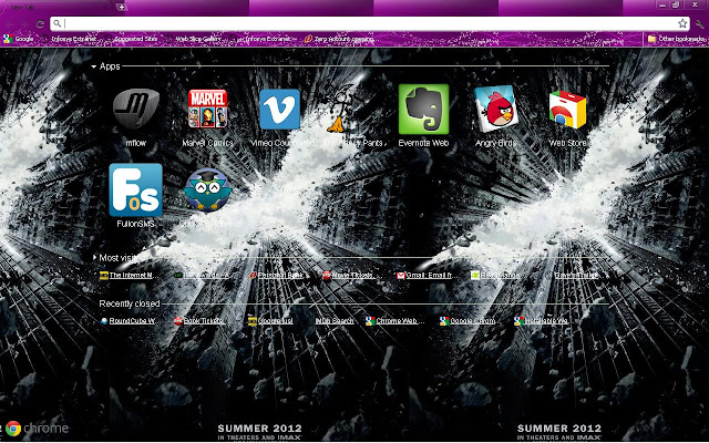 bats theme  from Chrome web store to be run with OffiDocs Chromium online