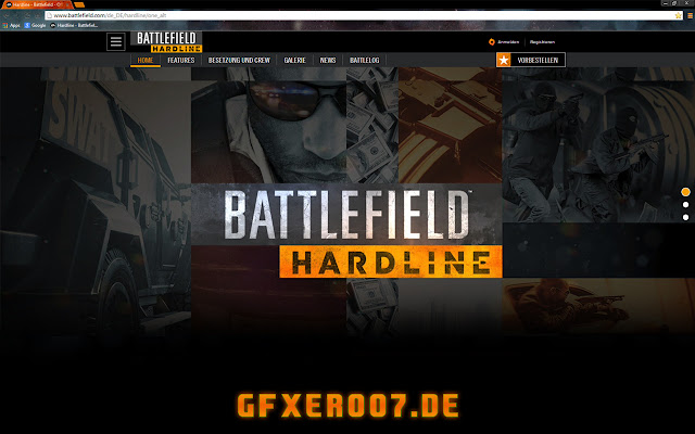 Battlefield Hardline  from Chrome web store to be run with OffiDocs Chromium online