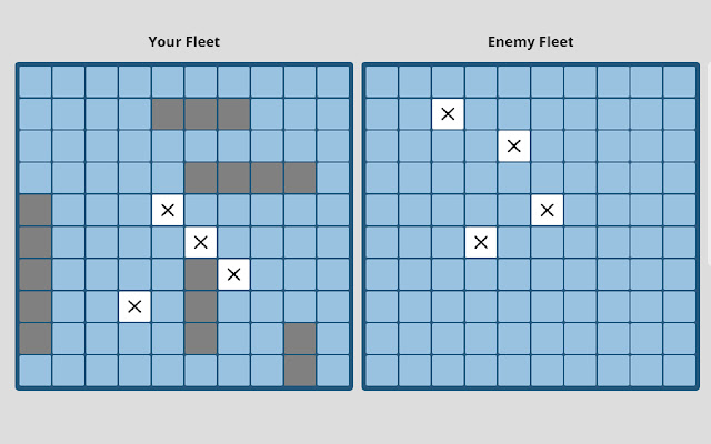 Battleships for Google Chrome  from Chrome web store to be run with OffiDocs Chromium online