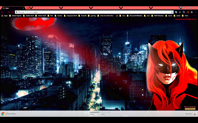 Batwoman in Gotham 1920x1080  from Chrome web store to be run with OffiDocs Chromium online