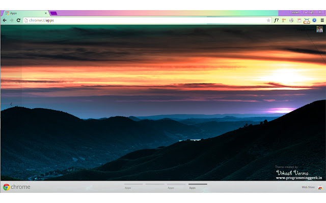 Beautiful Nature  from Chrome web store to be run with OffiDocs Chromium online