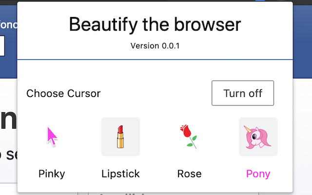 Beautify the browser  from Chrome web store to be run with OffiDocs Chromium online