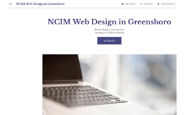 Best Greensboro Web Design  from Chrome web store to be run with OffiDocs Chromium online