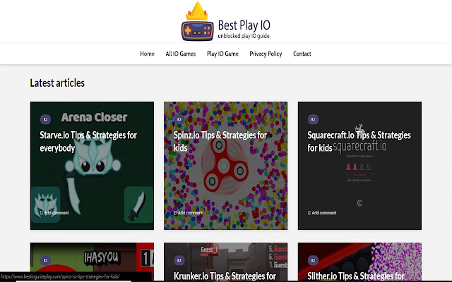 Best IO Games Guide  from Chrome web store to be run with OffiDocs Chromium online