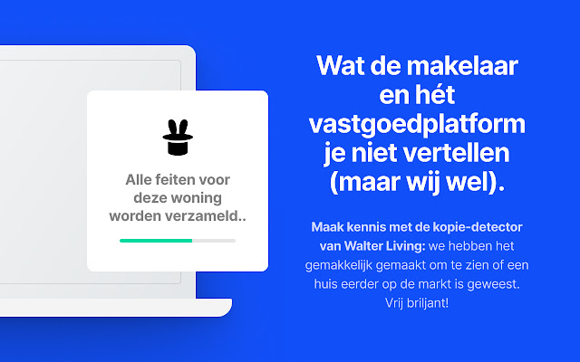 Betrap de Makelaar  from Chrome web store to be run with OffiDocs Chromium online