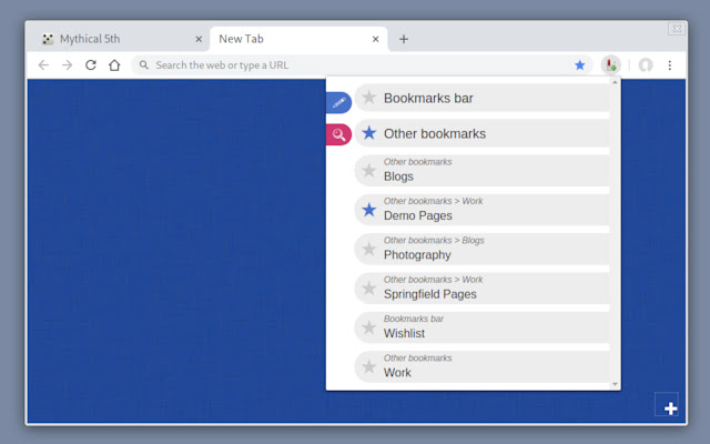 Better Bookmarker  from Chrome web store to be run with OffiDocs Chromium online