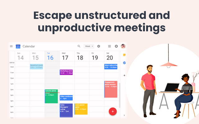 BetterMeetings: save time, optimize meetings  from Chrome web store to be run with OffiDocs Chromium online