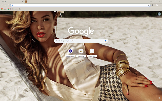 Beyonce Theme  from Chrome web store to be run with OffiDocs Chromium online