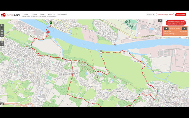 Big Map for Openrunner  from Chrome web store to be run with OffiDocs Chromium online