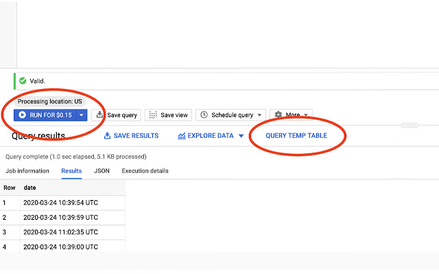 BigQuery Easy  from Chrome web store to be run with OffiDocs Chromium online