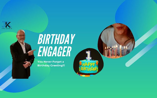 Birthday Engager  from Chrome web store to be run with OffiDocs Chromium online