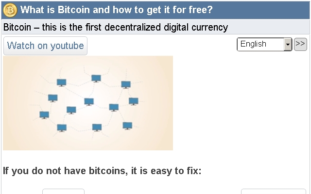 Bitcoinomat: get Bitcoin free here!  from Chrome web store to be run with OffiDocs Chromium online