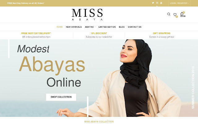 Black Abaya  from Chrome web store to be run with OffiDocs Chromium online