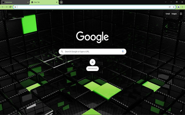 Black and Green Cube  from Chrome web store to be run with OffiDocs Chromium online