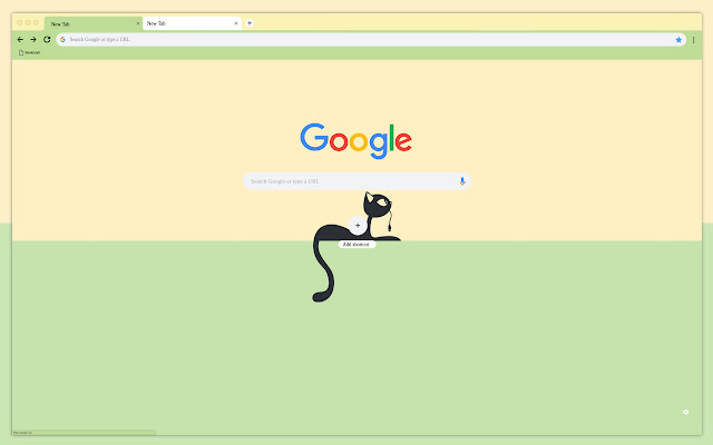 Black cat  from Chrome web store to be run with OffiDocs Chromium online