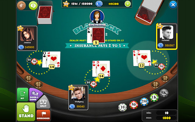 BlackJack Arena  from Chrome web store to be run with OffiDocs Chromium online