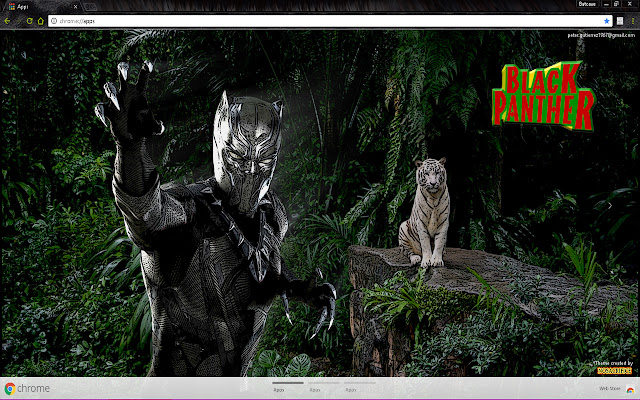 Black Panther III 1600x900px  from Chrome web store to be run with OffiDocs Chromium online