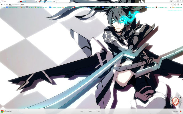 Black Rock Shooter 04 1366x768  from Chrome web store to be run with OffiDocs Chromium online