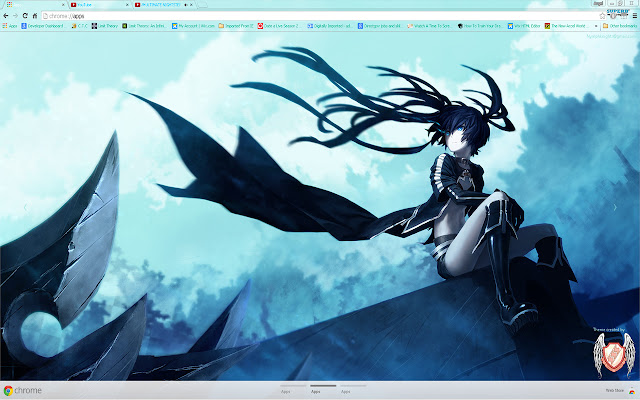 Black Rock Shooter 12 1600x900  from Chrome web store to be run with OffiDocs Chromium online