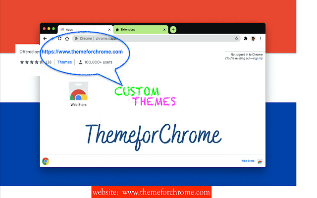 Black Tab Theme  from Chrome web store to be run with OffiDocs Chromium online