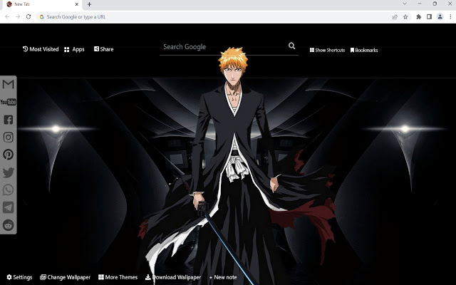 Bleach Wallpaper  from Chrome web store to be run with OffiDocs Chromium online