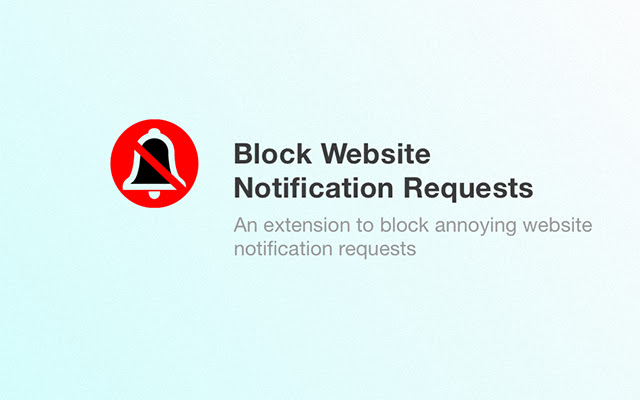 Block Website Notification Requests  from Chrome web store to be run with OffiDocs Chromium online