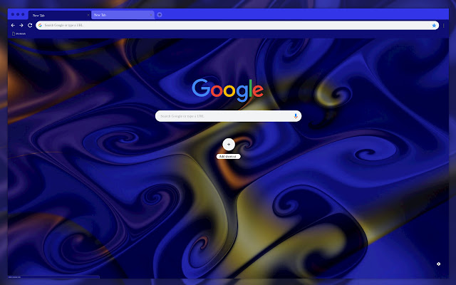 Blue abstraction  from Chrome web store to be run with OffiDocs Chromium online