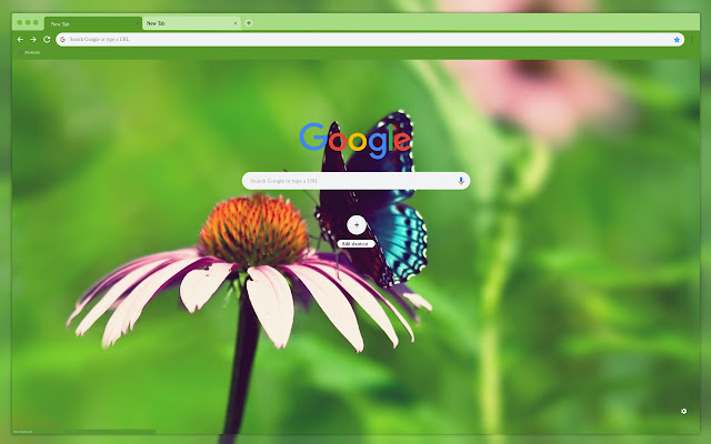 Blue butterfly  from Chrome web store to be run with OffiDocs Chromium online