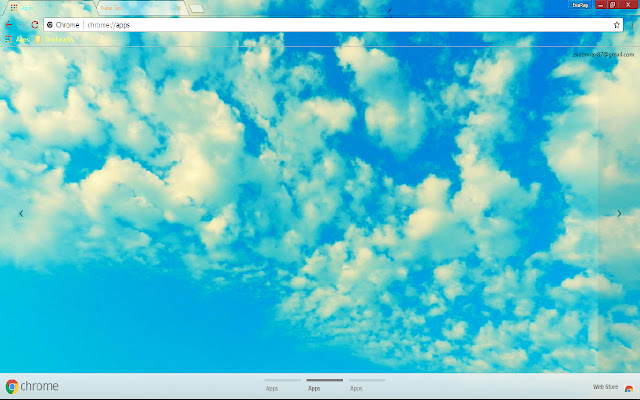 Blue Cloud Colorful Pastel  from Chrome web store to be run with OffiDocs Chromium online