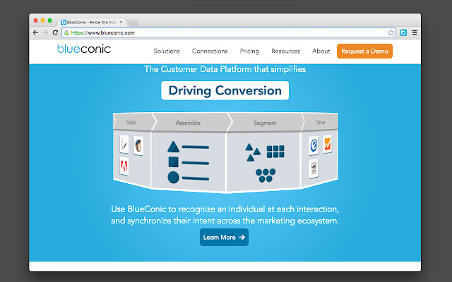 BlueConic  from Chrome web store to be run with OffiDocs Chromium online