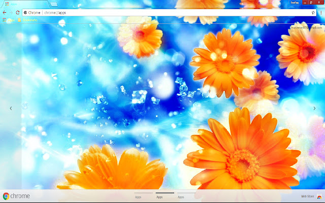 Blue Diamonds Flower Sunny Yellow  from Chrome web store to be run with OffiDocs Chromium online