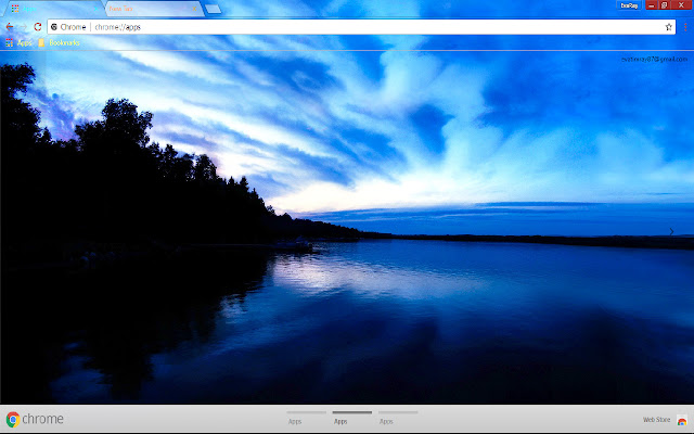 Blue Horizon Lake Scenic  from Chrome web store to be run with OffiDocs Chromium online