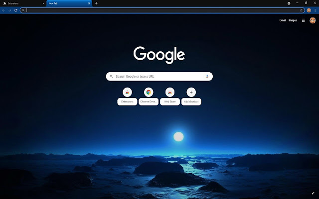 Blue Moon  from Chrome web store to be run with OffiDocs Chromium online