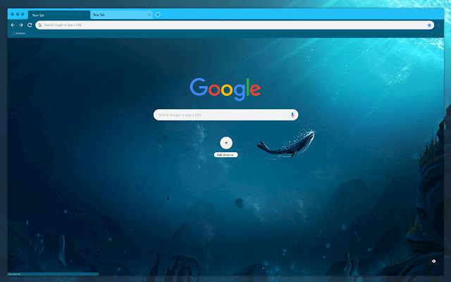Blue sea animal  from Chrome web store to be run with OffiDocs Chromium online