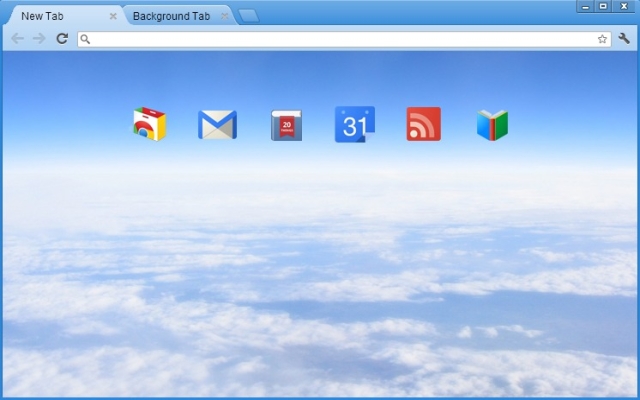 Blue Sky  from Chrome web store to be run with OffiDocs Chromium online