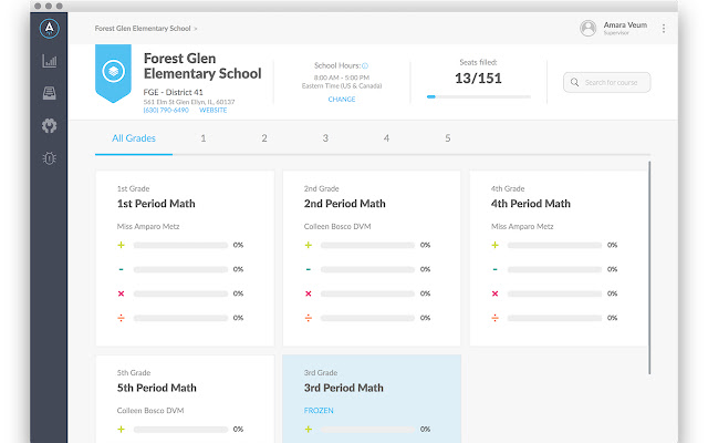 BlueStreak Math Teacher  from Chrome web store to be run with OffiDocs Chromium online