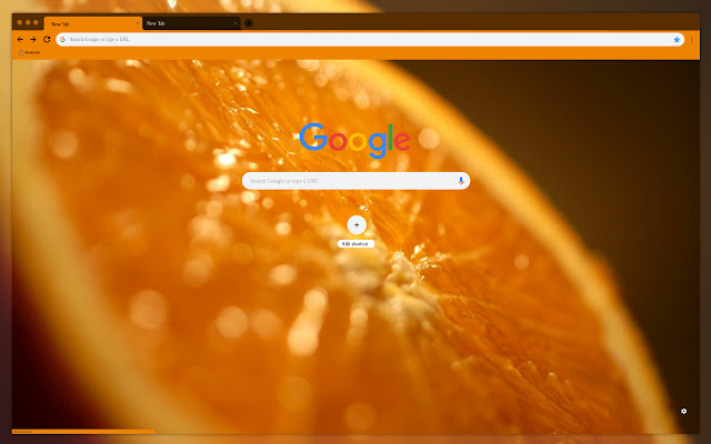 Blurred orange  from Chrome web store to be run with OffiDocs Chromium online