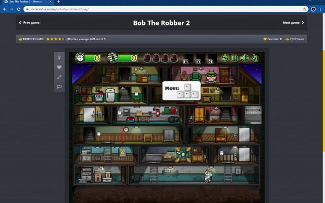 Bob The Robber 2  from Chrome web store to be run with OffiDocs Chromium online