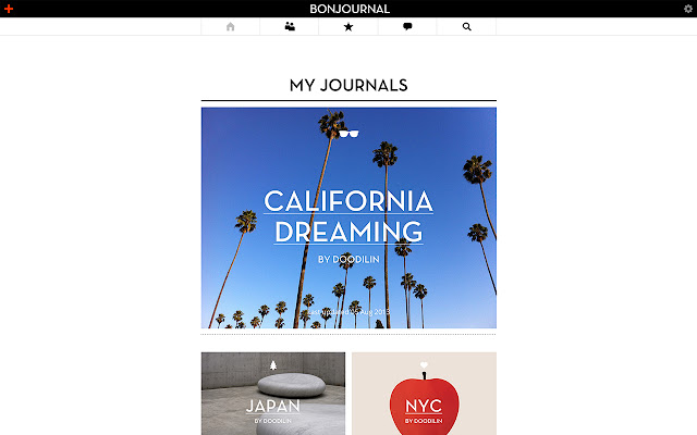 Bonjournal  from Chrome web store to be run with OffiDocs Chromium online