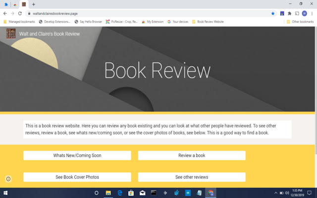 Book Reviews  from Chrome web store to be run with OffiDocs Chromium online