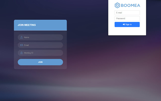 BOOMEA Meetings Plugin  from Chrome web store to be run with OffiDocs Chromium online