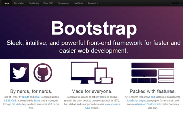 Bootstrap Twitter Offline Docs  from Chrome web store to be run with OffiDocs Chromium online