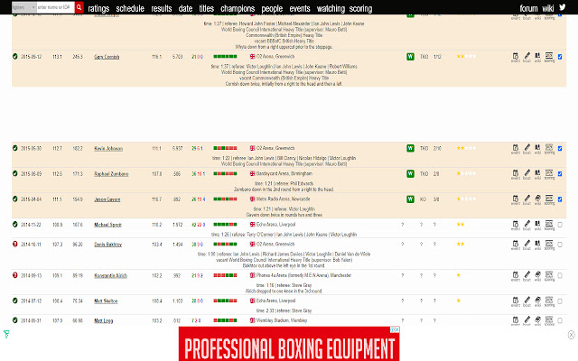 BoxRec Watch  from Chrome web store to be run with OffiDocs Chromium online