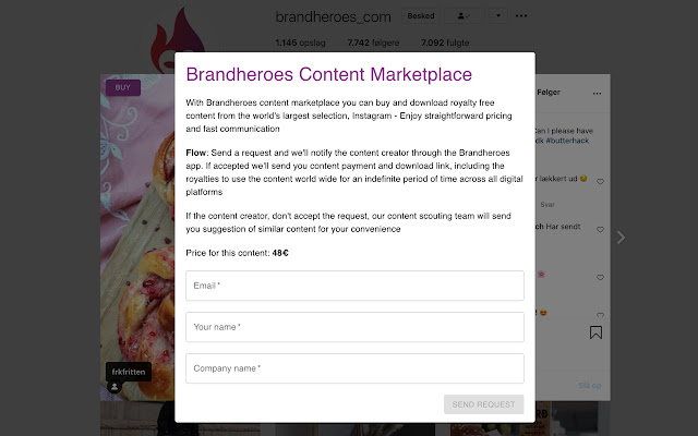 Brandheroes  from Chrome web store to be run with OffiDocs Chromium online