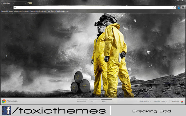 Breaking Bad theme by toxic  from Chrome web store to be run with OffiDocs Chromium online