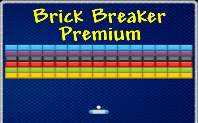 Brick Breaker Premium  from Chrome web store to be run with OffiDocs Chromium online