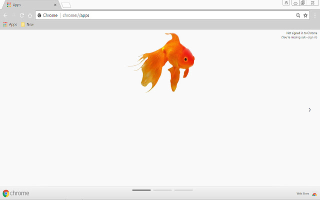 Bright fish  from Chrome web store to be run with OffiDocs Chromium online